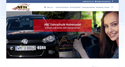 Desktop Screenshot of abc-fahrschule.com